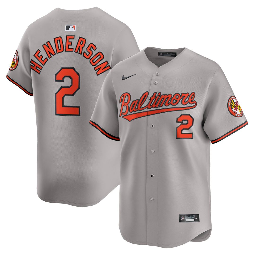 Baltimore Orioles Gunnar Henderson Nike Limited Jersey - White