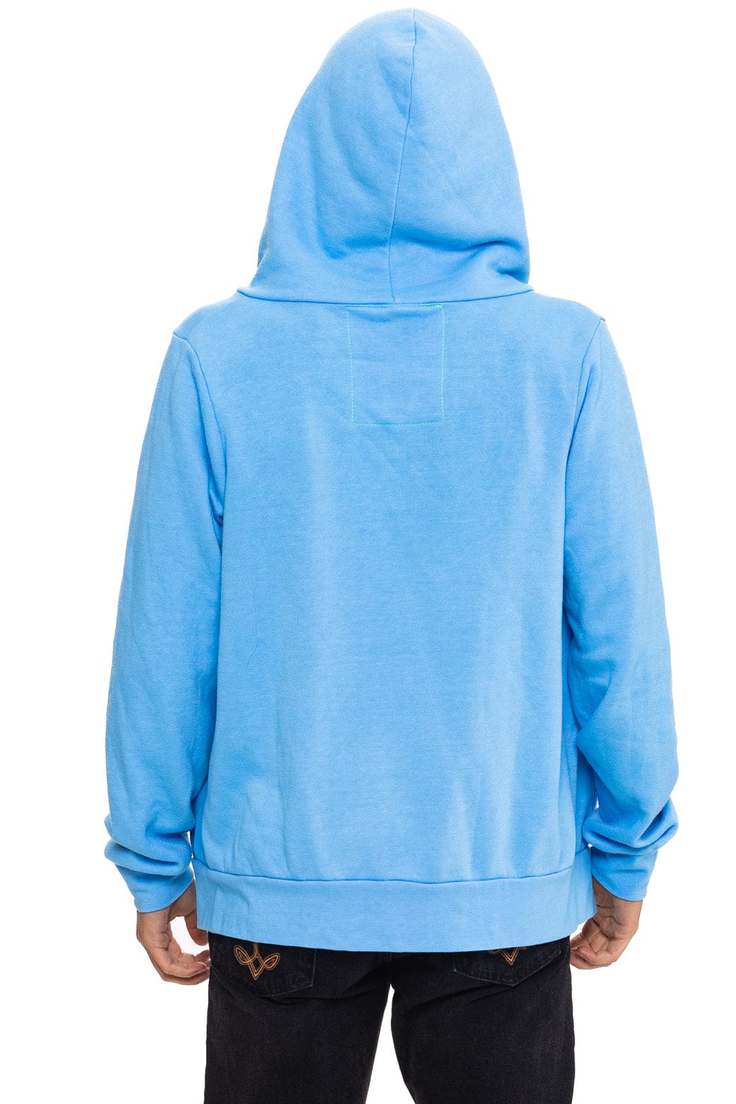 ALL SEASONS CIRCLE ZIP HOODIE - SKY