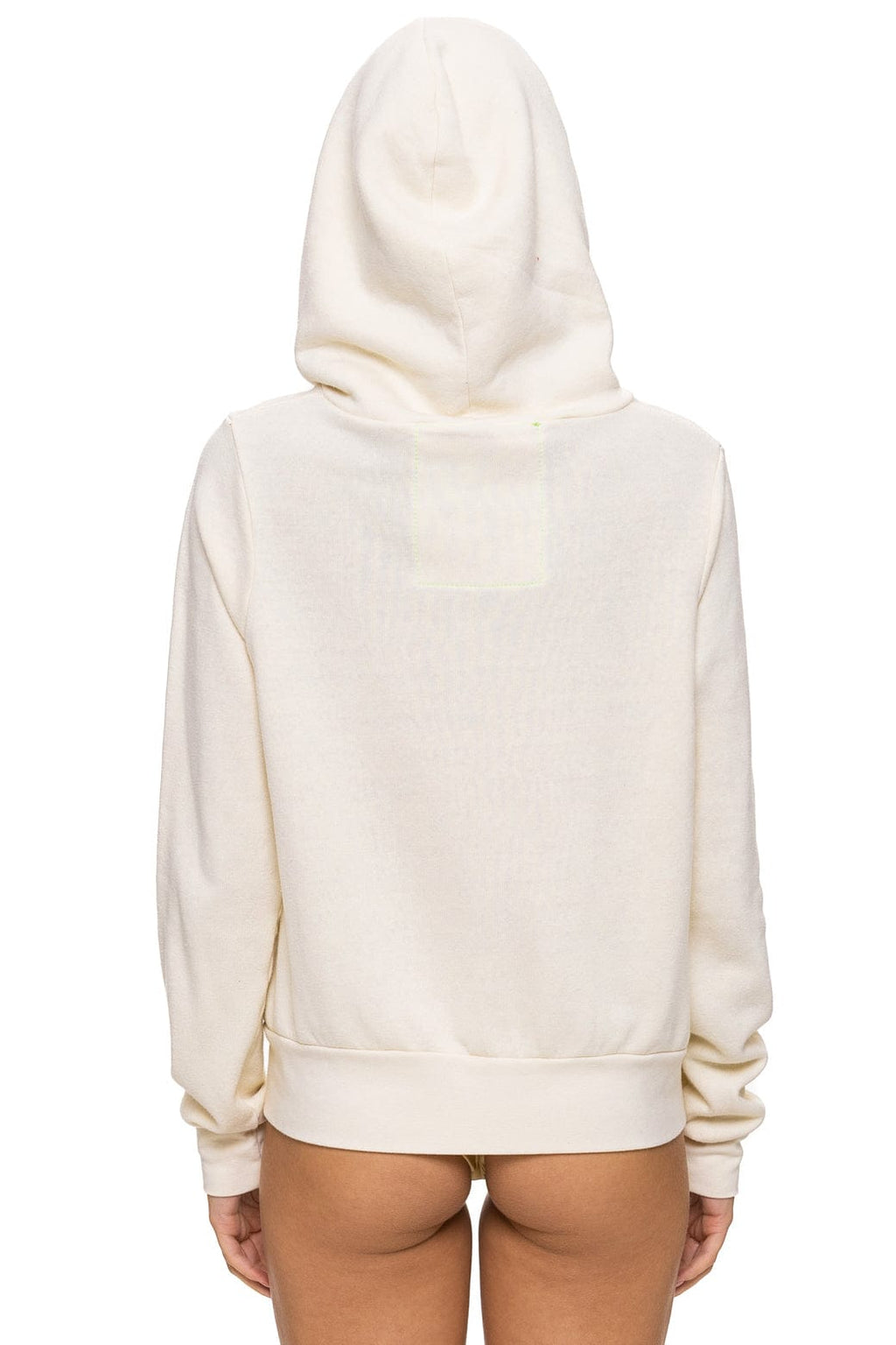 ALL SEASONS CIRCLE ZIP HOODIE - VINTAGE WHITE