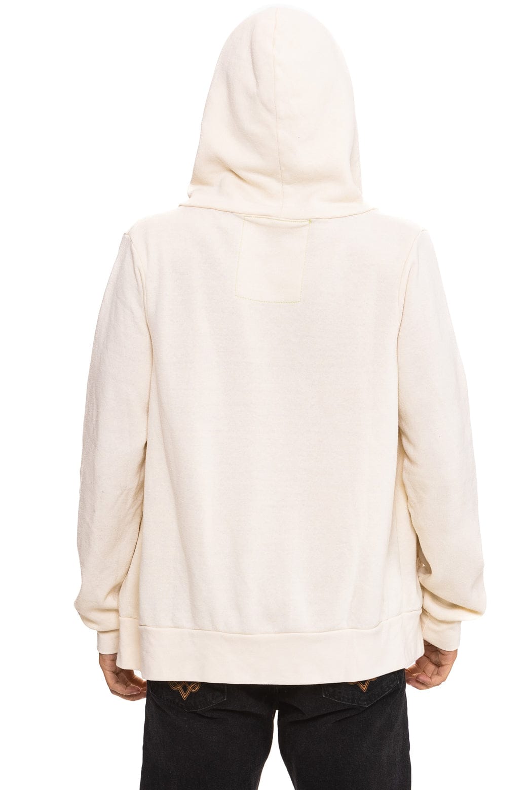 ALL SEASONS CIRCLE ZIP HOODIE - VINTAGE WHITE