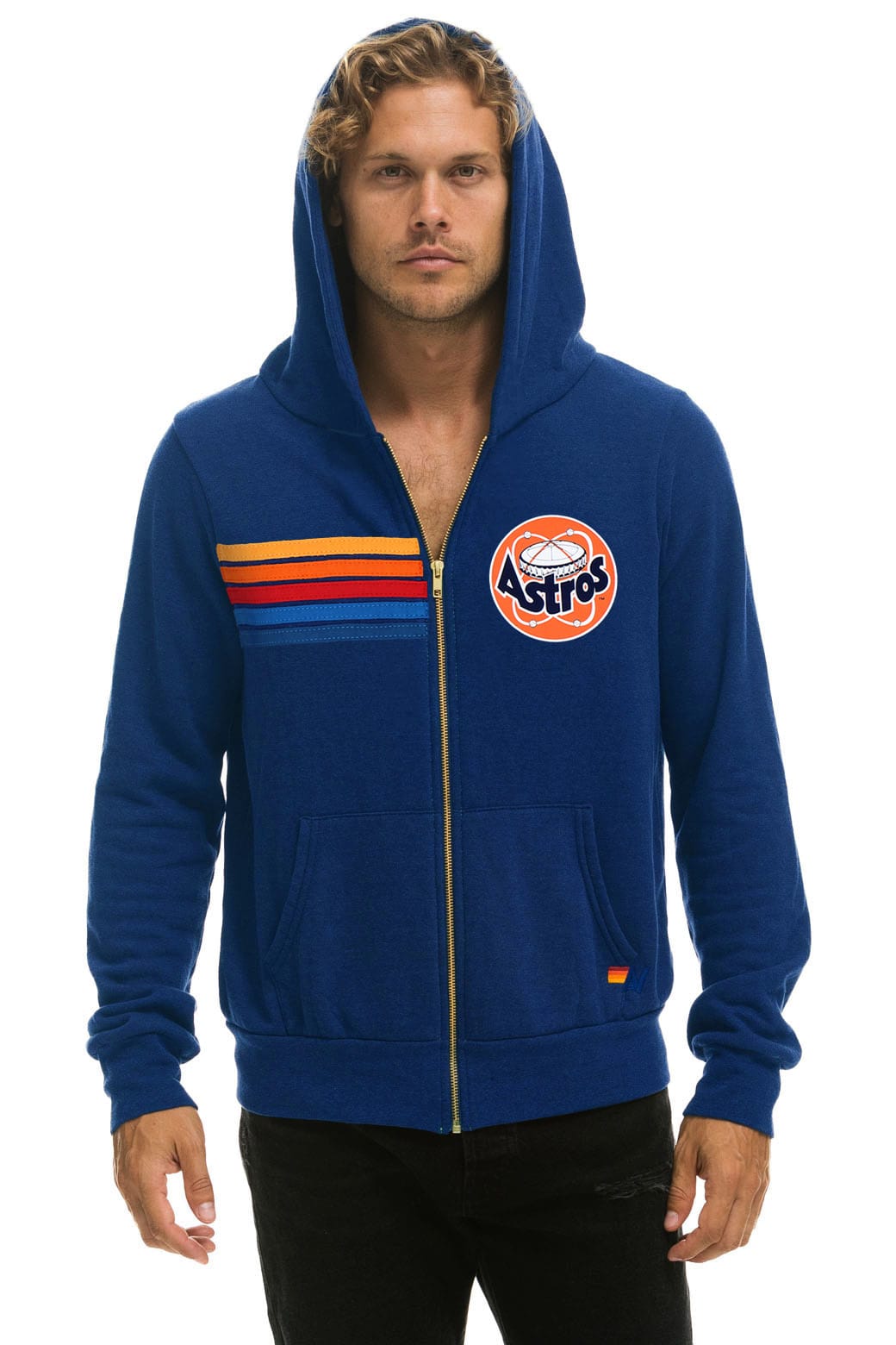 HOUSTON ASTROS 2026 ZIP HOODIE - ROYAL