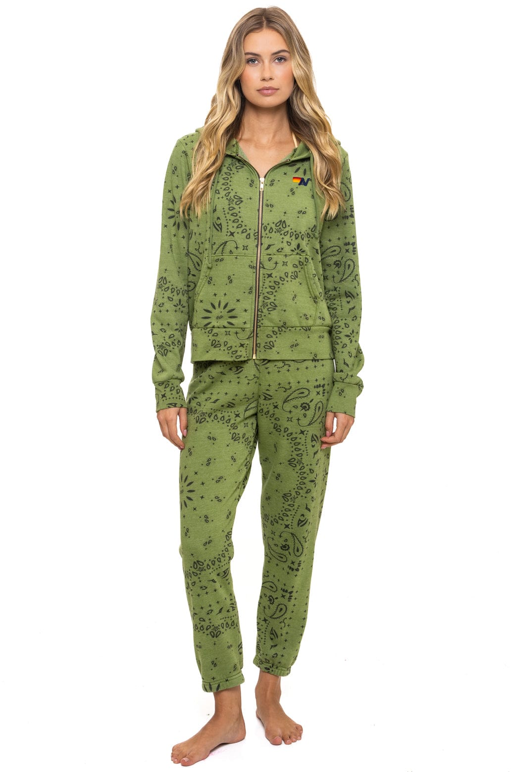 BANDANA SWEATPANTS - JUNGLE GREEN