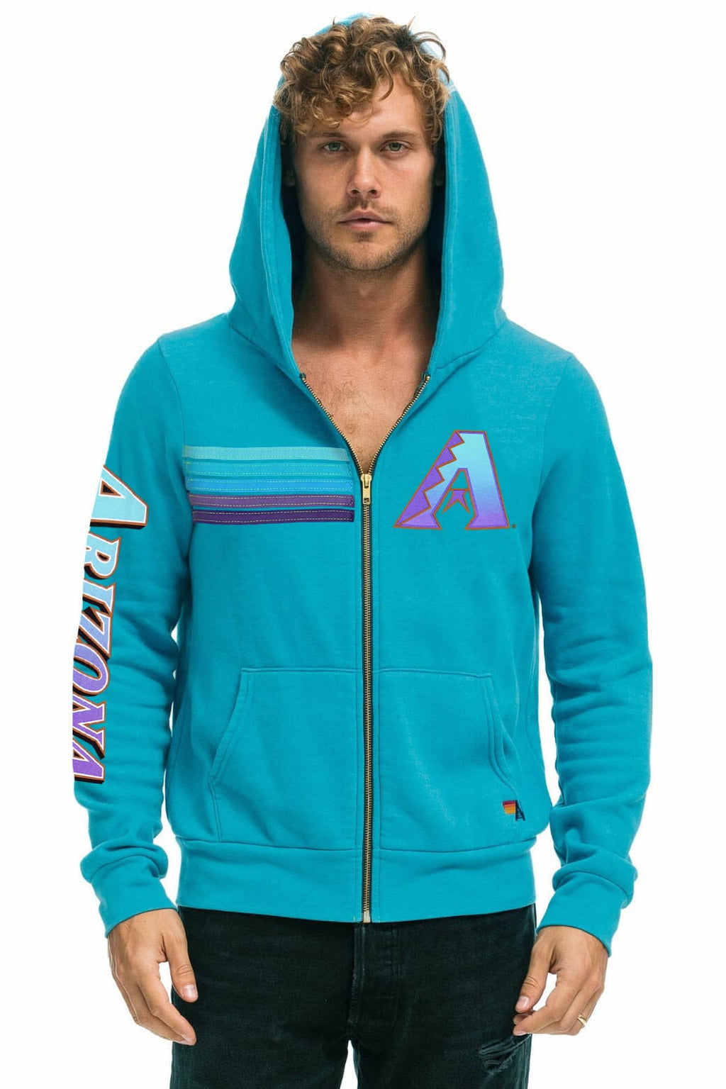 ARIZONA DIAMONDBACKS 2026 ZIP HOODIE - TEAL