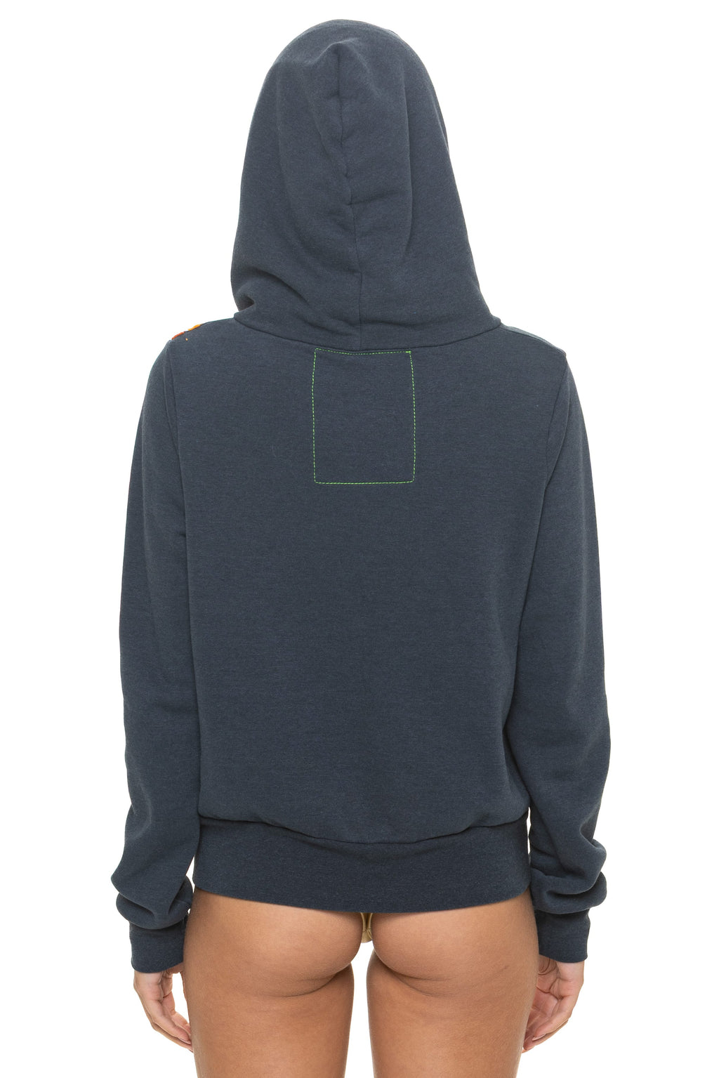 DISCO ZIP HOODIE - CHARCOAL