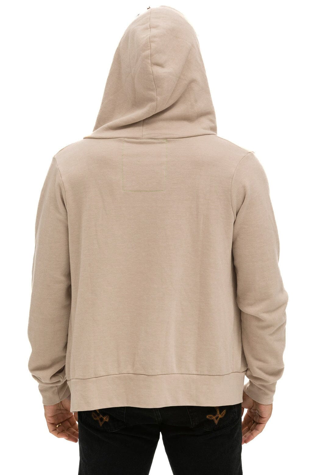DISCO ZIP HOODIE - SAND