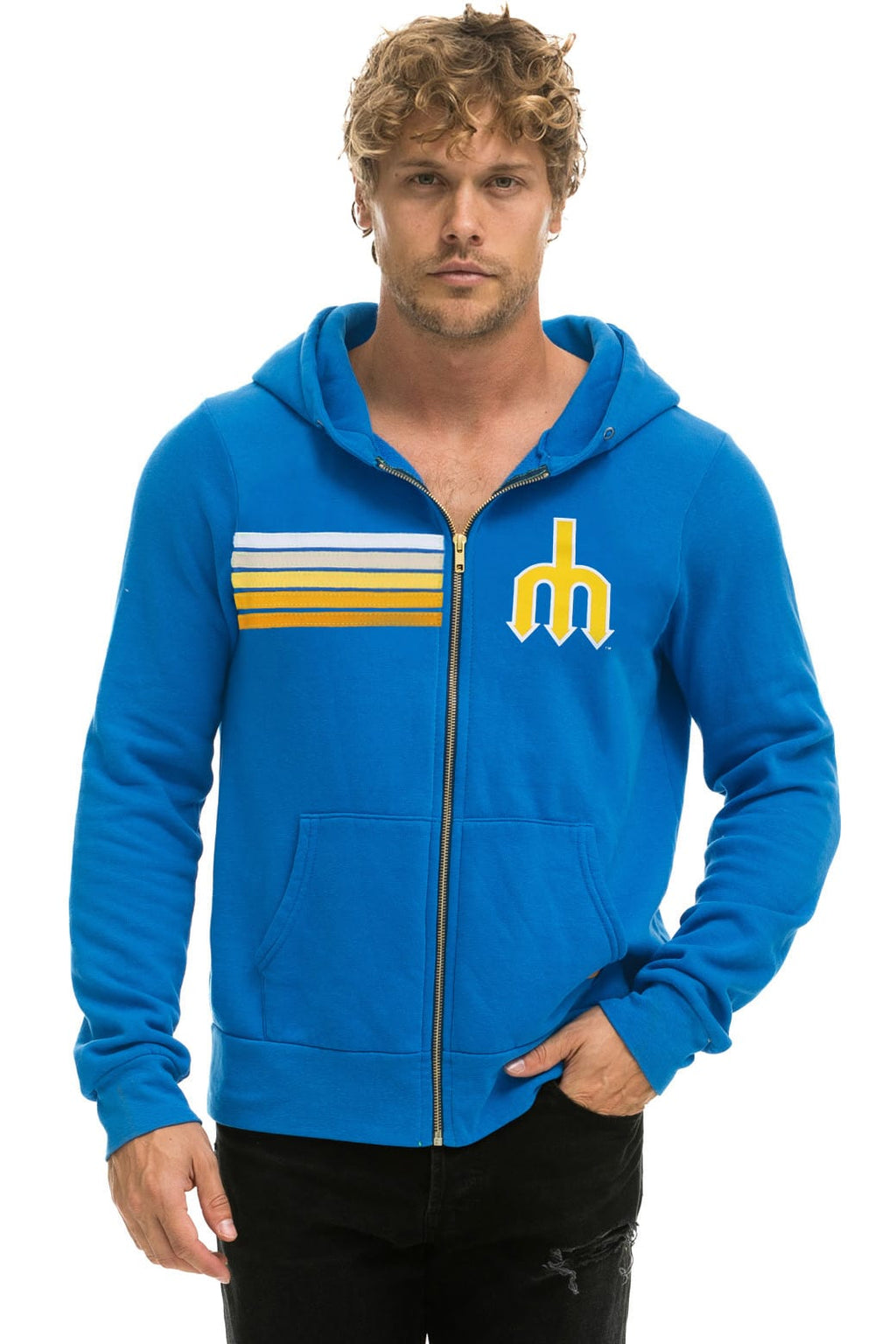 SEATTLE MARINERS 2026 ZIP HOODIE - ADVENTURE BLUE
