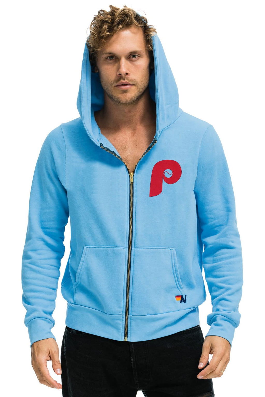 PHILADELPHIA PHILLIES 2026 ZIP HOODIE - SKY