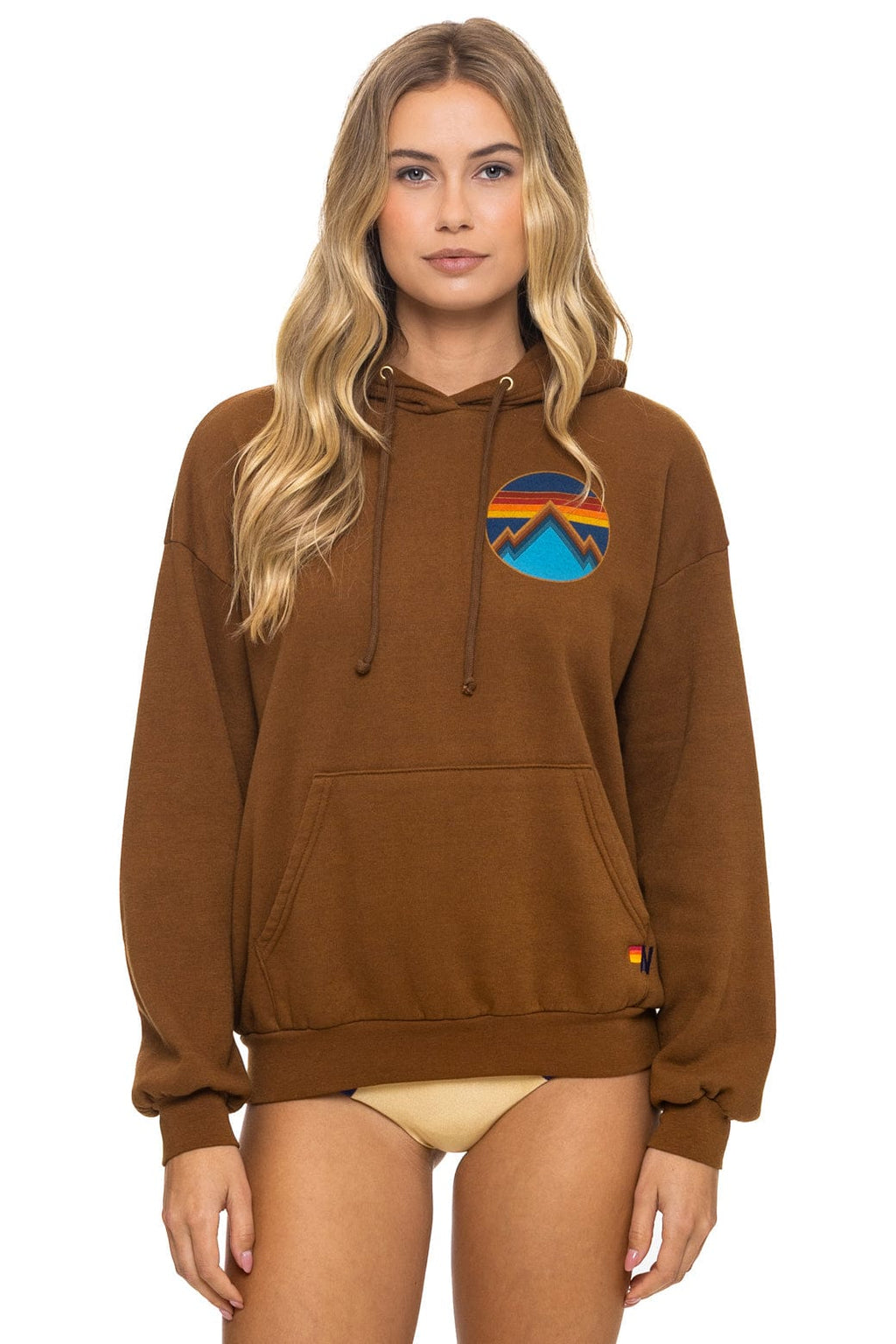 ALL SEASONS RELAXED PULLOVER HOODIE - CINNAMON