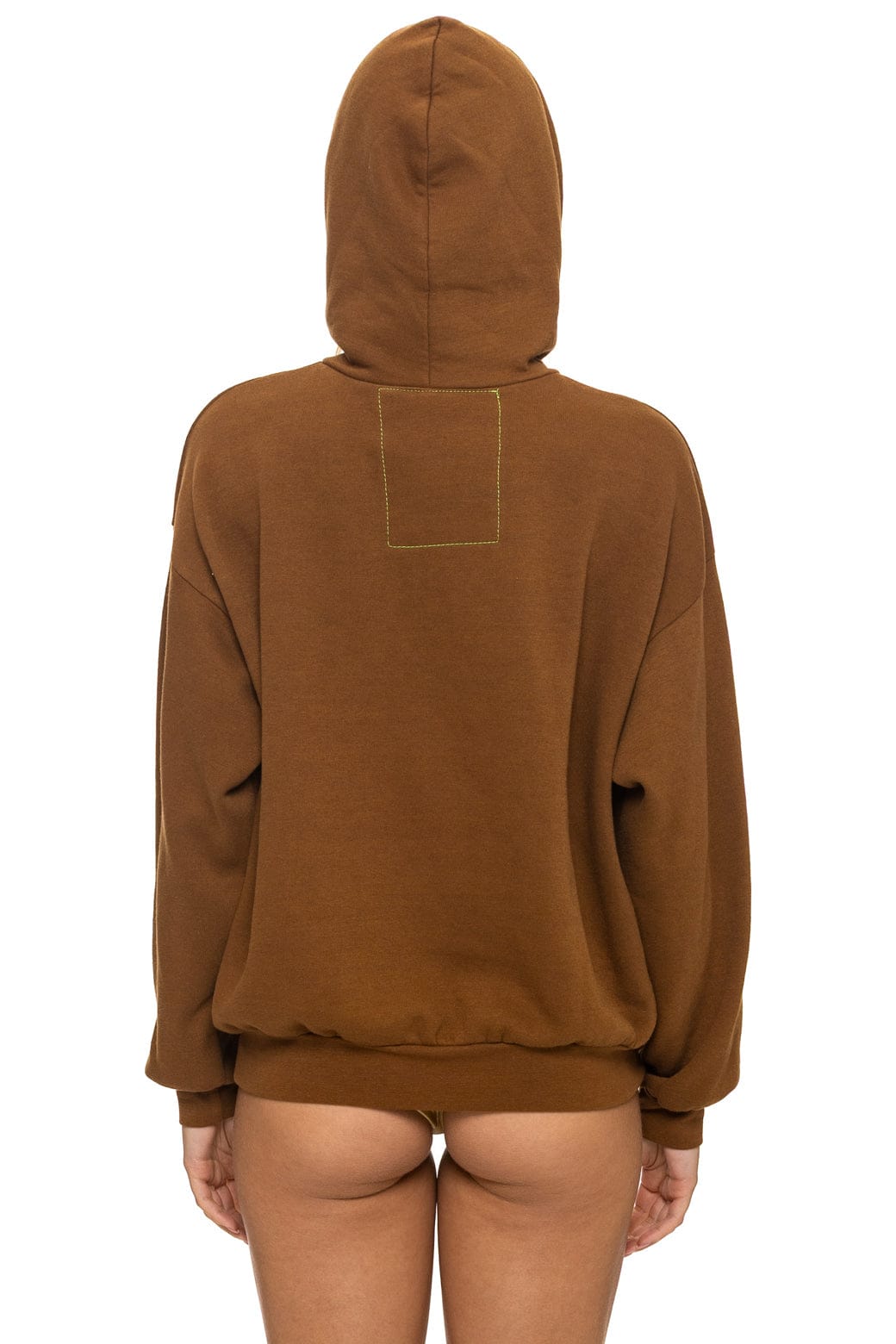 ALL SEASONS RELAXED PULLOVER HOODIE - CINNAMON