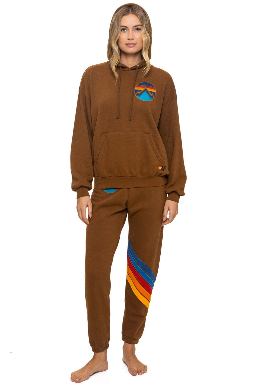 ALL SEASONS RELAXED PULLOVER HOODIE - CINNAMON