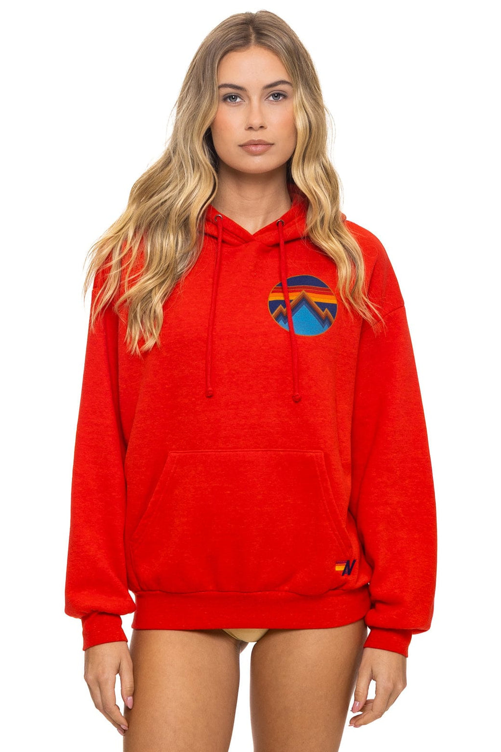ALL SEASONS RELAXED PULLOVER HOODIE - RED