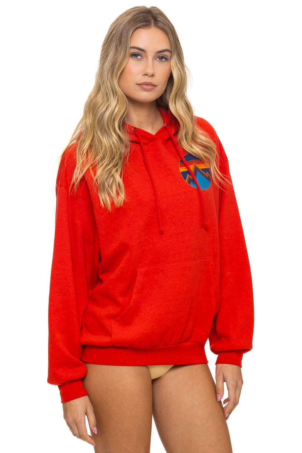 ALL SEASONS RELAXED PULLOVER HOODIE - RED