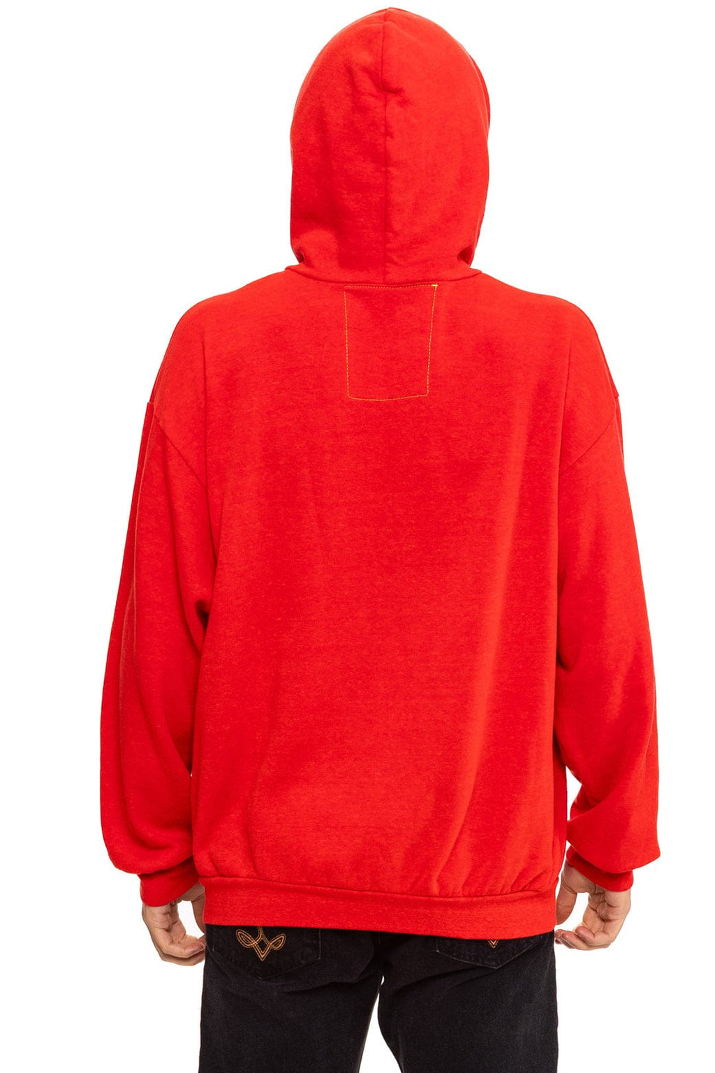 ALL SEASONS RELAXED PULLOVER HOODIE - RED