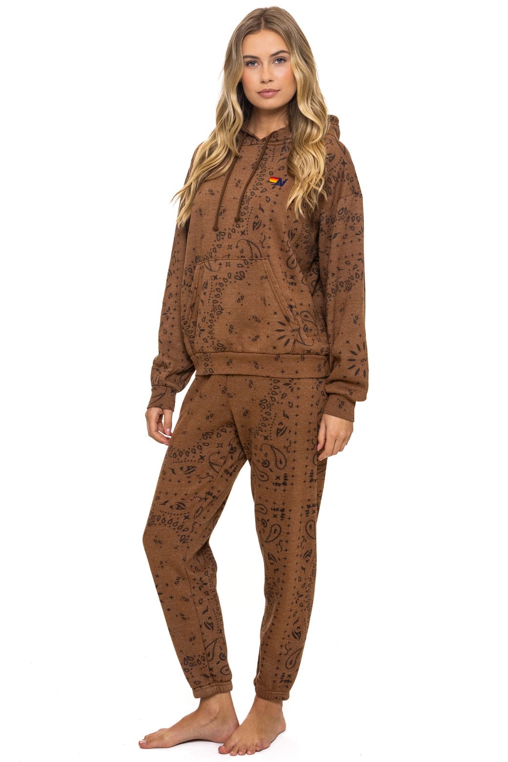 BANDANA SWEATPANTS - CINNAMON