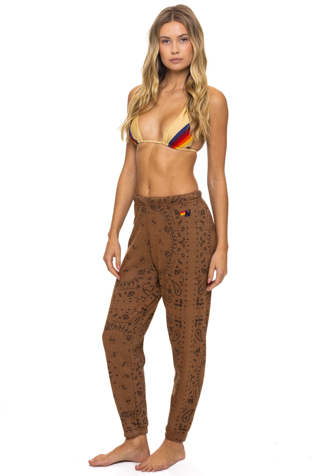 BANDANA SWEATPANTS - CINNAMON