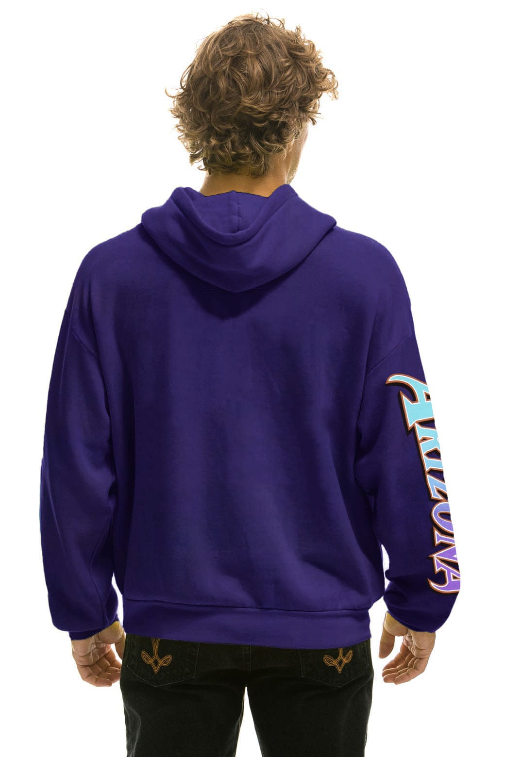 ARIZONA DIAMONDBACKS 2026 RELAXED PULLOVER HOODIE - DEEP PURPLE