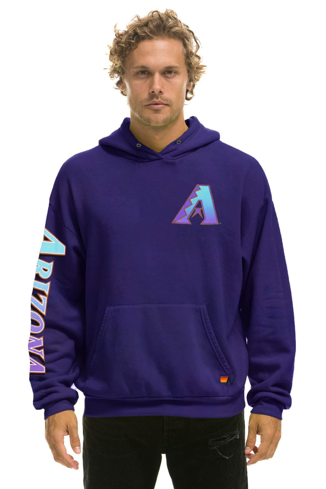 ARIZONA DIAMONDBACKS 2026 RELAXED PULLOVER HOODIE - DEEP PURPLE