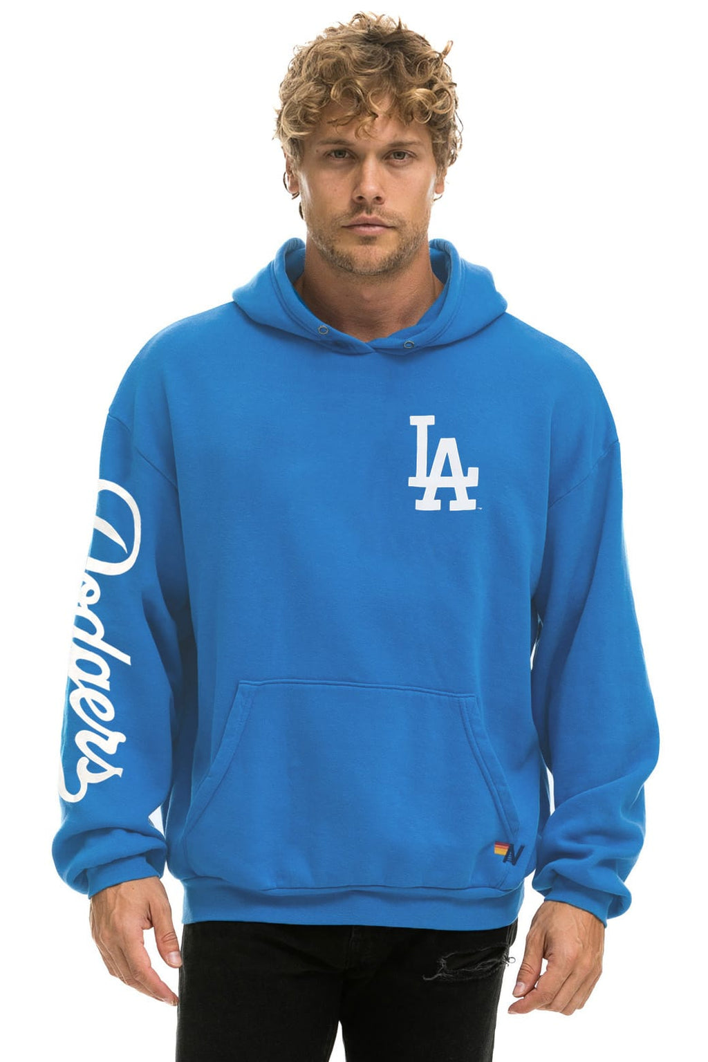 LOS ANGELES DODGERS 2026 RELAXED PULLOVER HOODIE - COBALT