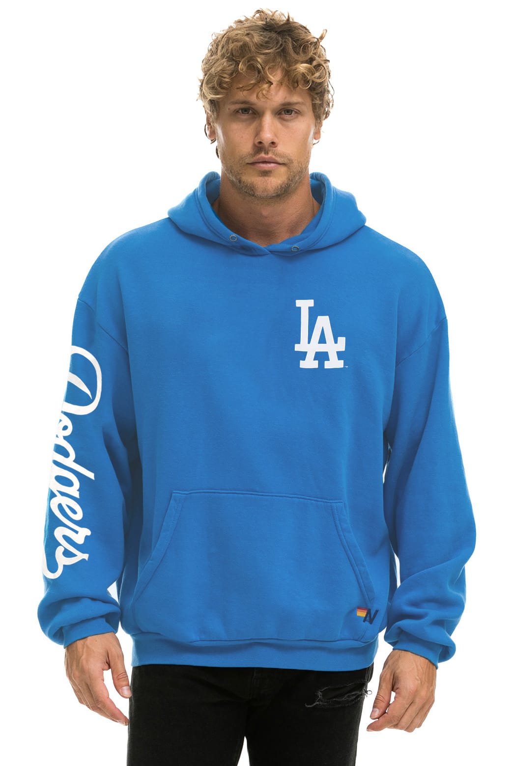 LOS ANGELES DODGERS 2026 RELAXED PULLOVER HOODIE - COBALT