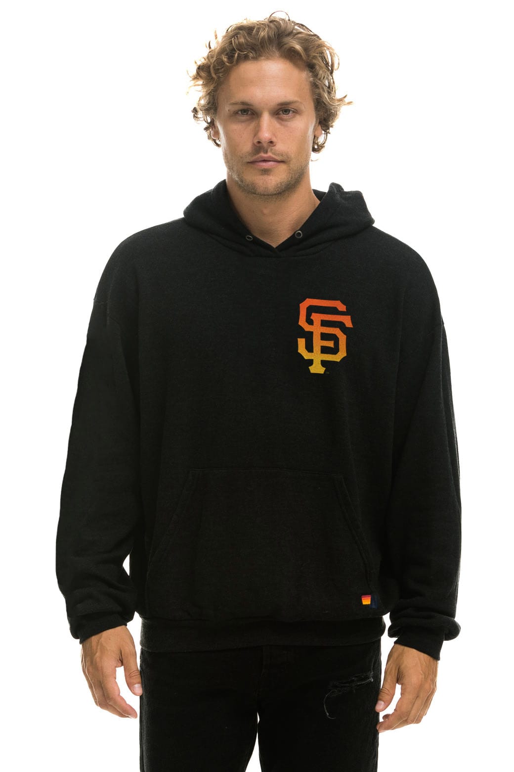 SAN FRANCISCO GIANTS 2026 RELAXED PULLOVER HOODIE - BLACK