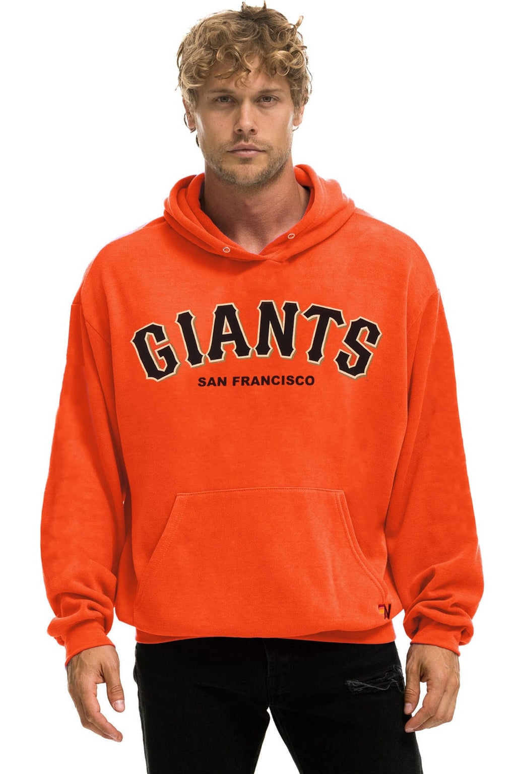 SAN FRANCISCO GIANTS 2026 RELAXED PULLOVER HOODIE - ORANGE