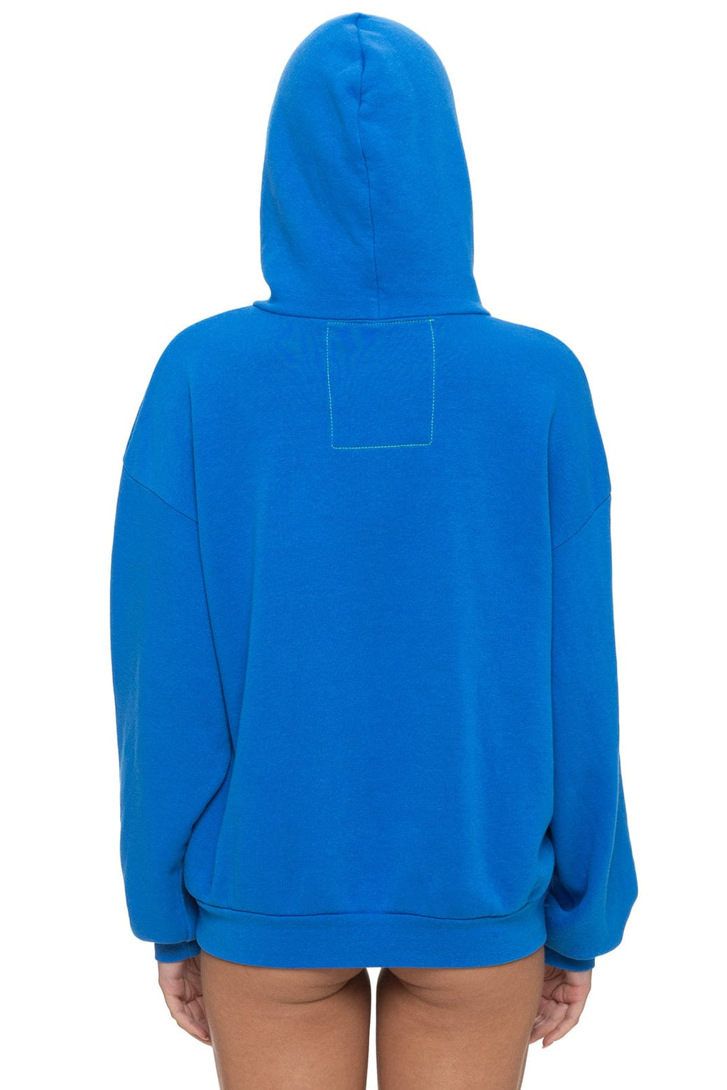 MOUNTAIN STITCH CHEVRON PULLOVER HOODIE RELAXED - ADVENTURE BLUE