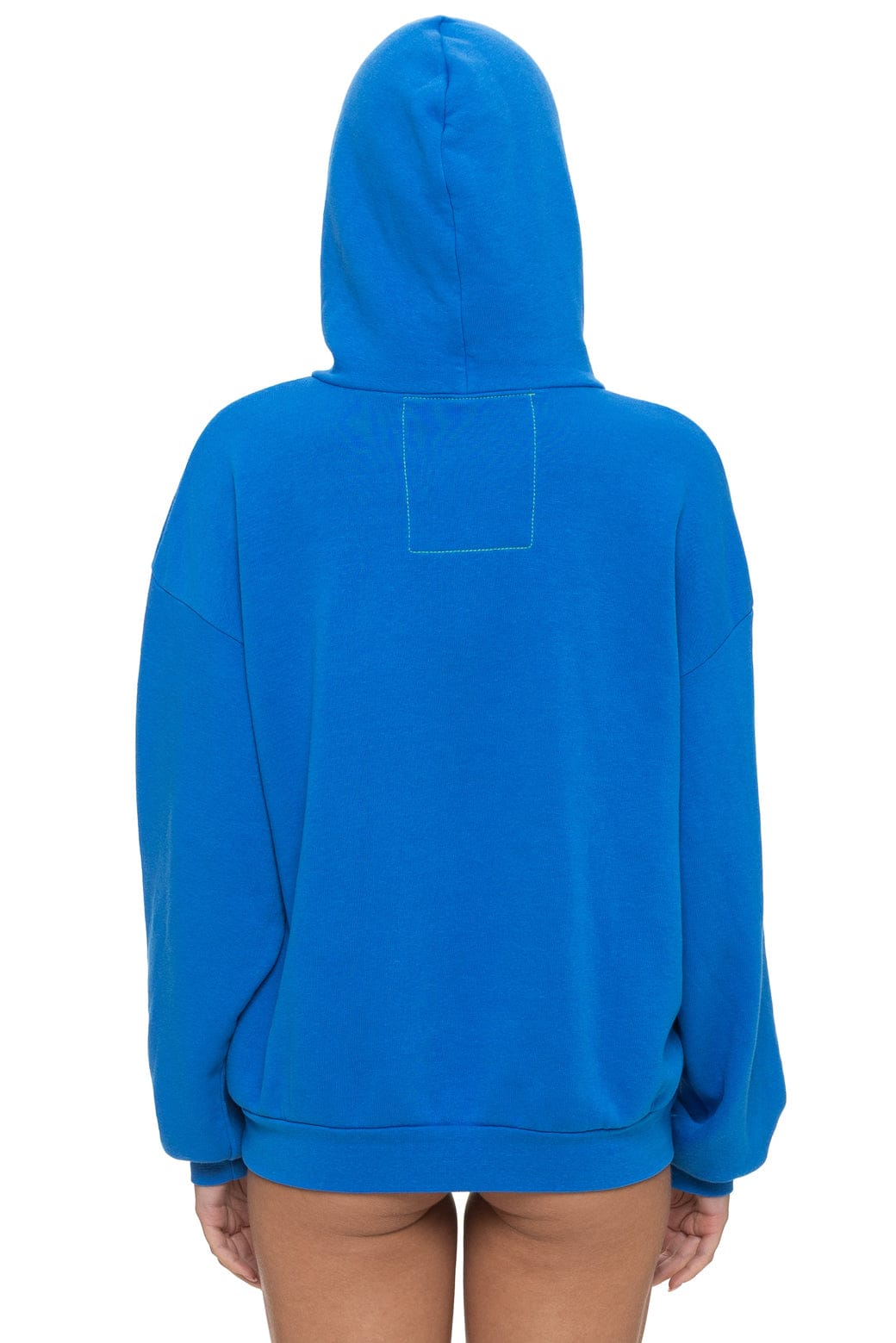 MOUNTAIN STITCH CHEVRON PULLOVER HOODIE RELAXED - ADVENTURE BLUE