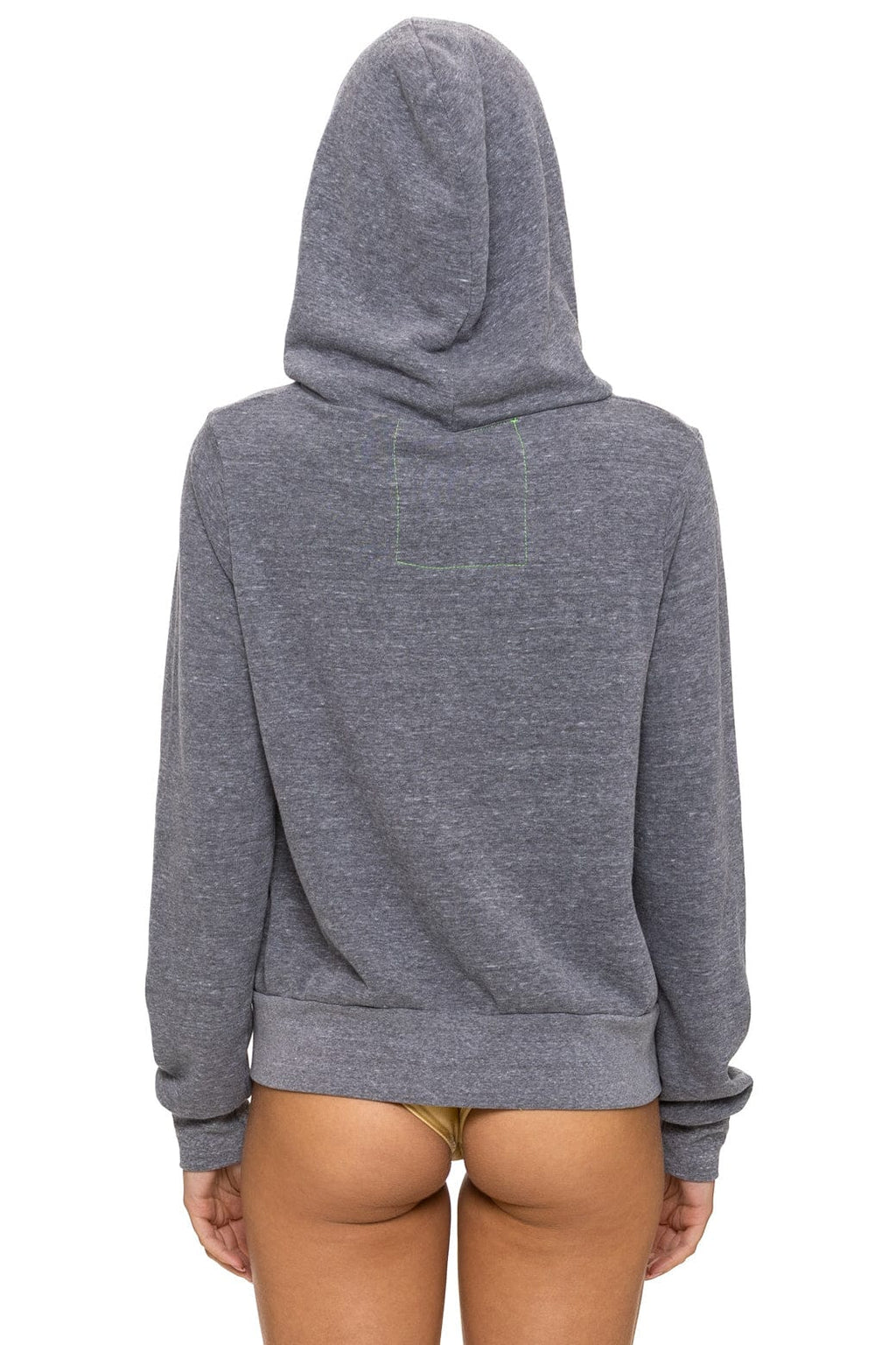 ALL SEASONS CIRCLE ZIP HOODIE - HEATHER GREY