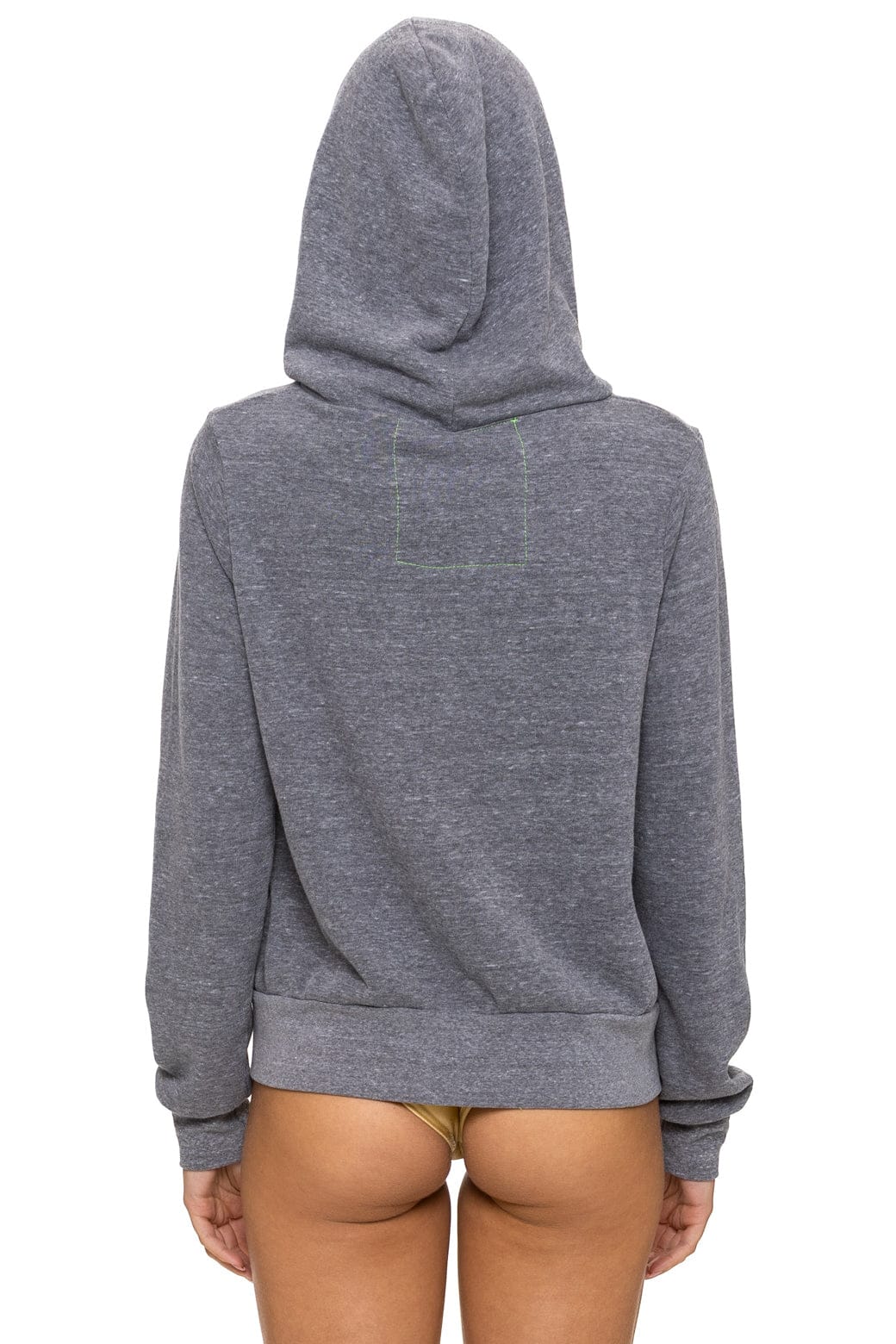 ALL SEASONS CIRCLE ZIP HOODIE - HEATHER GREY