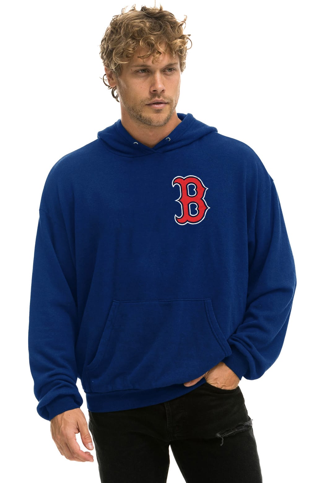 BOSTON RED SOX 2026 RELAXED PULLOVER HOODIE - ROYAL
