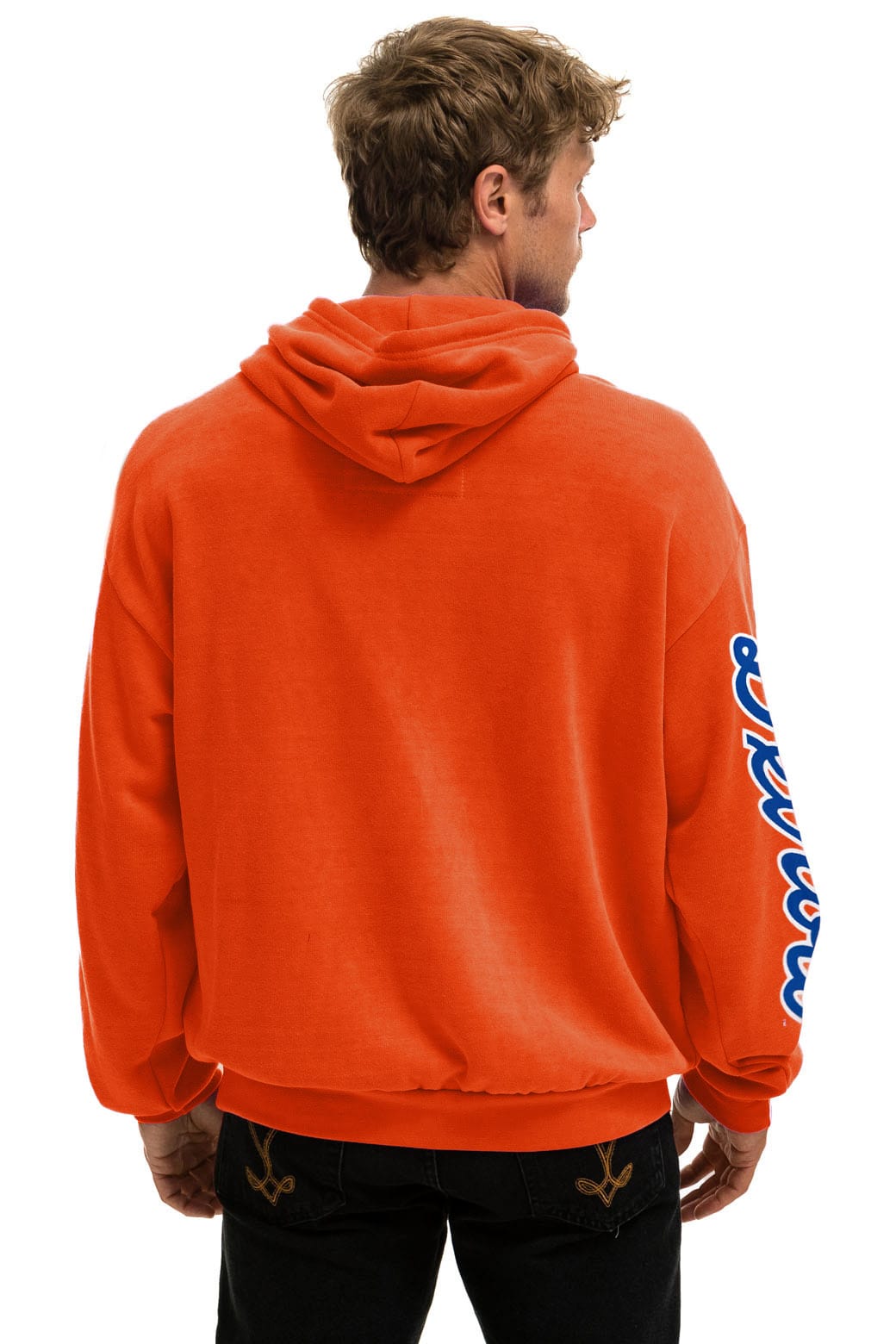 DETROIT TIGERS 2026 RELAXED PULLOVER HOODIE - ORANGE
