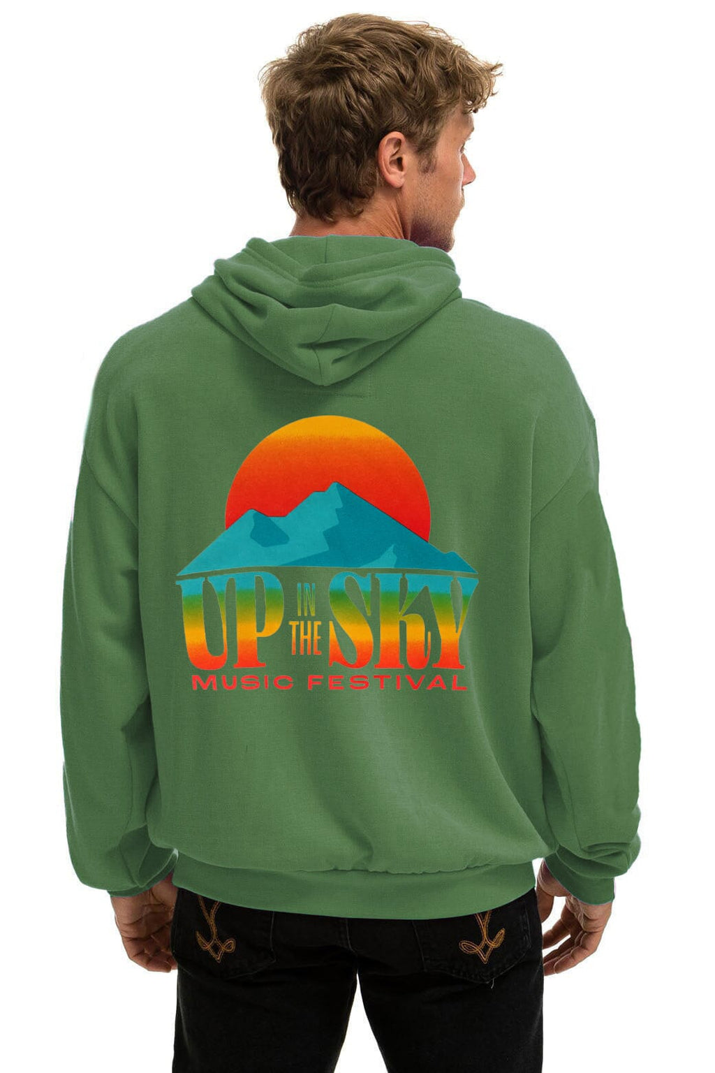UP IN THE SKY 2026 RELAXED PULLOVER HOODIE - PALM