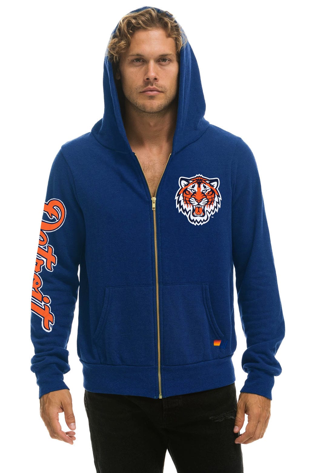 DETROIT TIGERS 2026 ZIP HOODIE - ROYAL