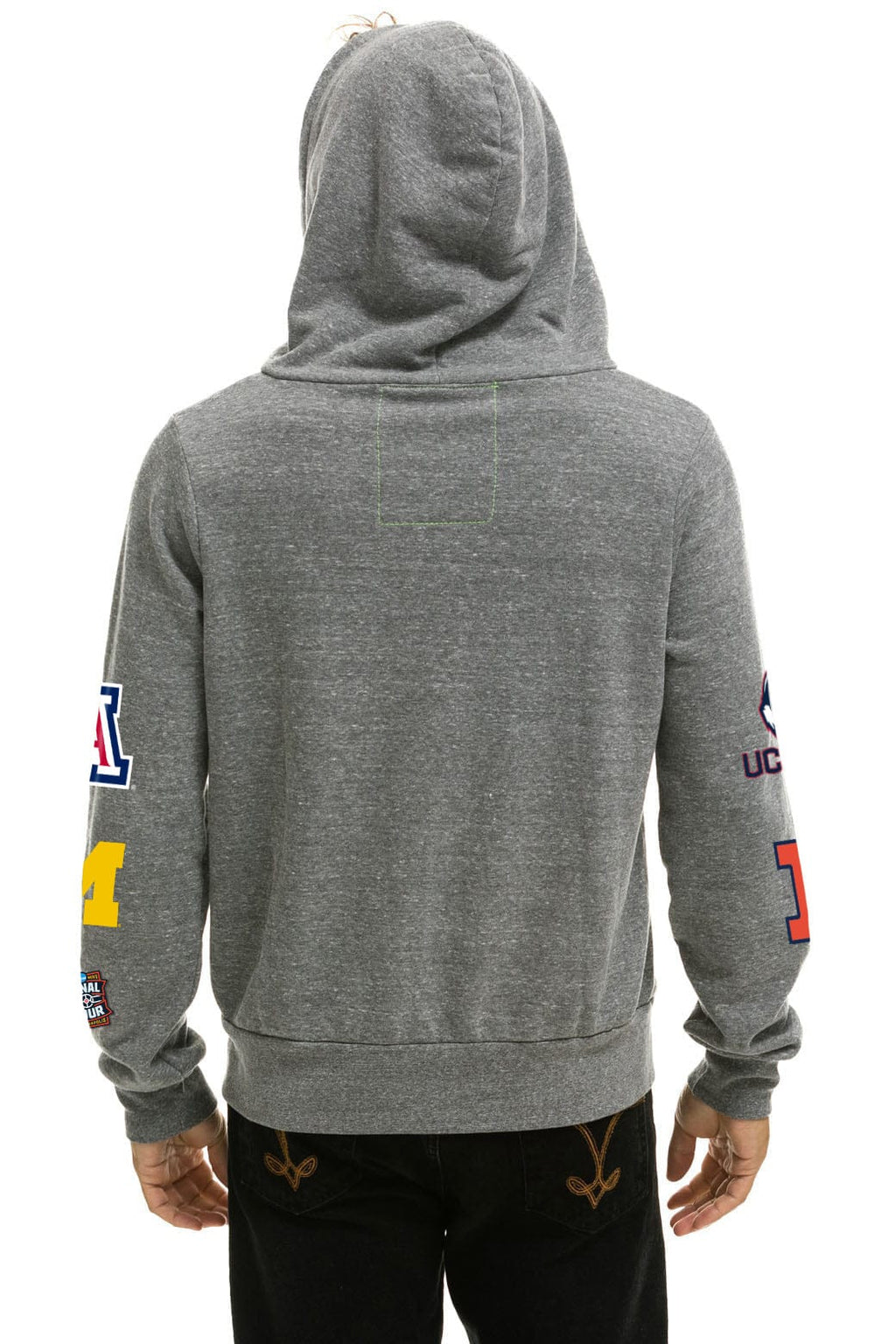 FINAL FOUR INDIANAPOLIS 2026 ZIP HOODIE - HEATHER GREY