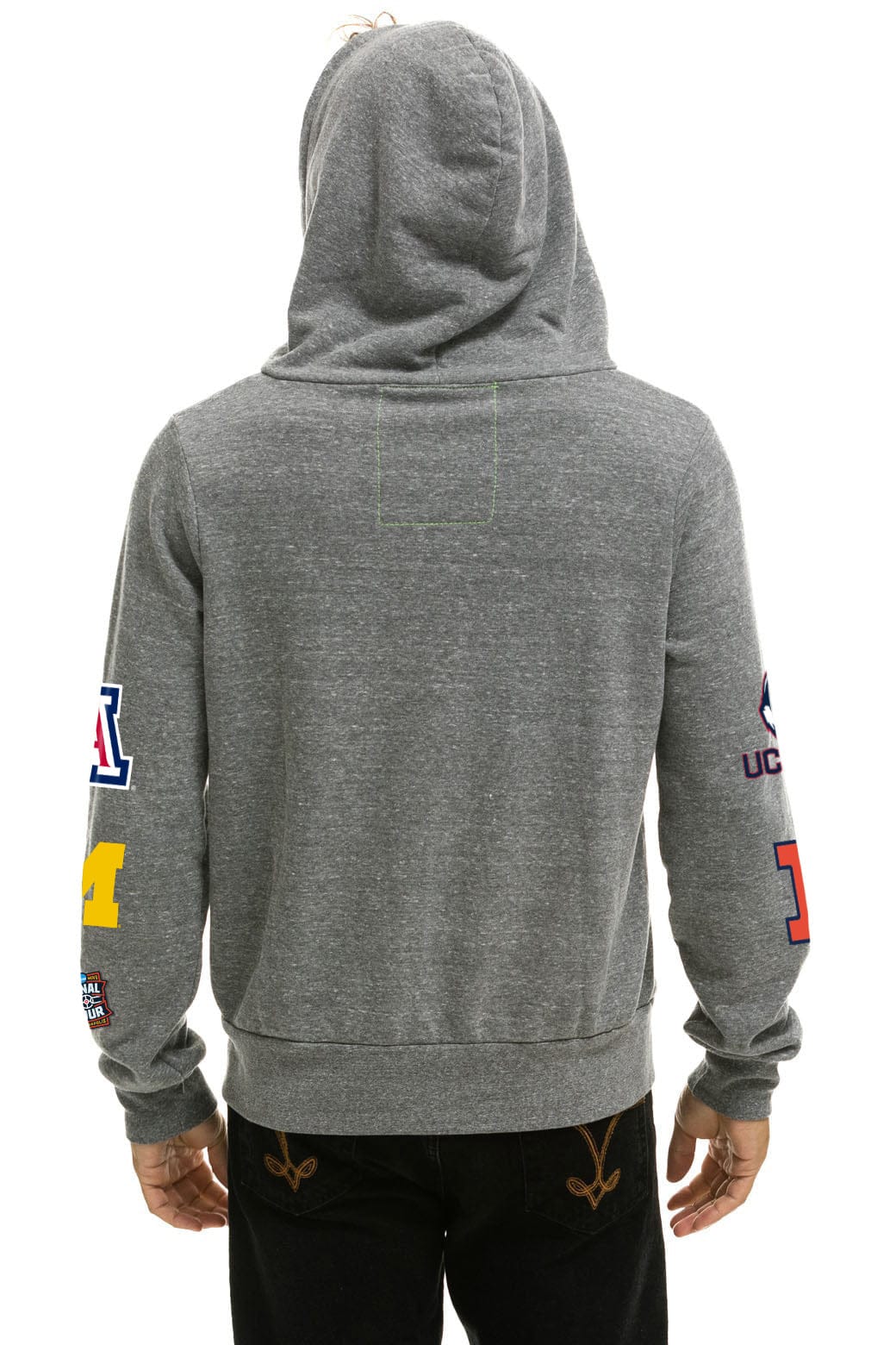 FINAL FOUR INDIANAPOLIS 2026 ZIP HOODIE - HEATHER GREY