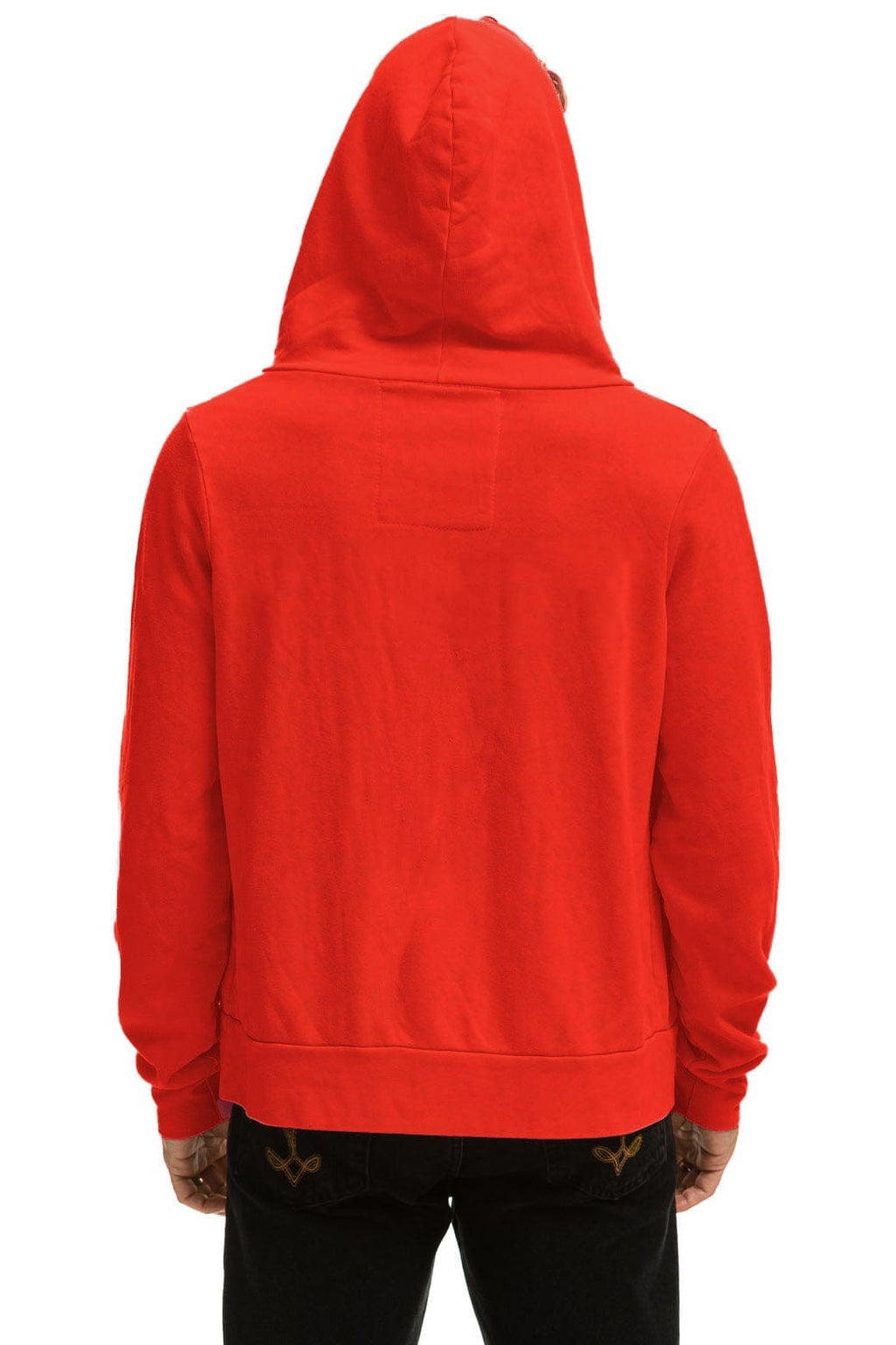 DISCO ZIP HOODIE - RED