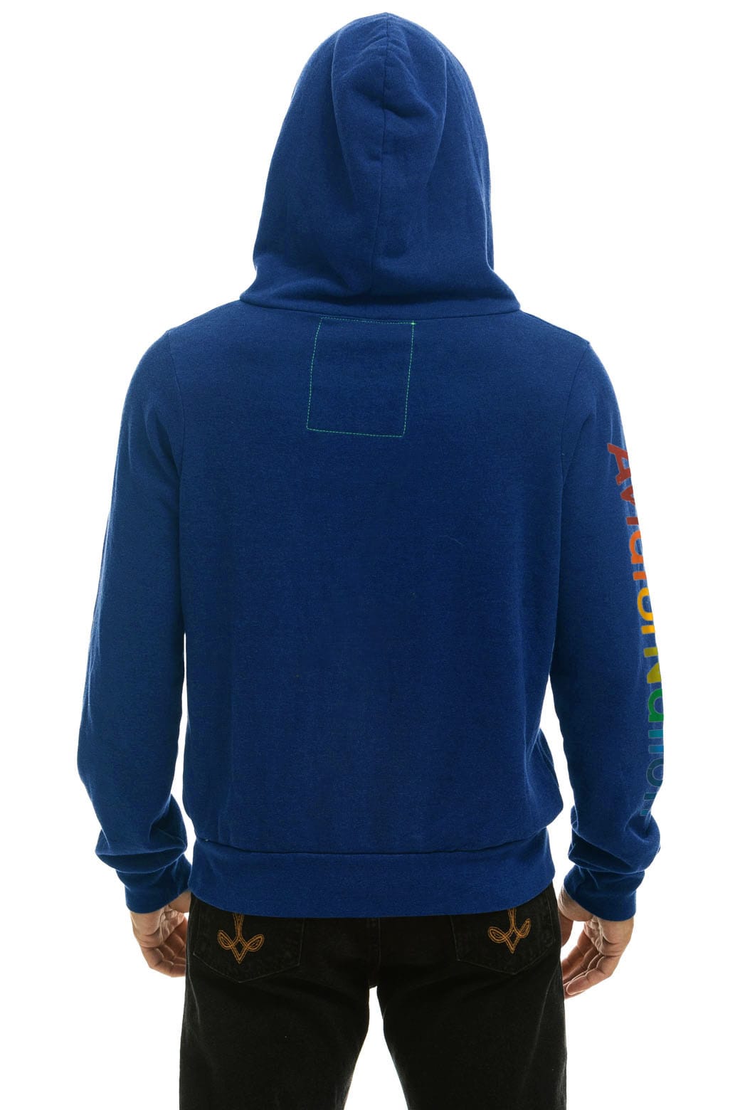 AVIATOR NATION VENICE ZIP HOODIE - ROYAL
