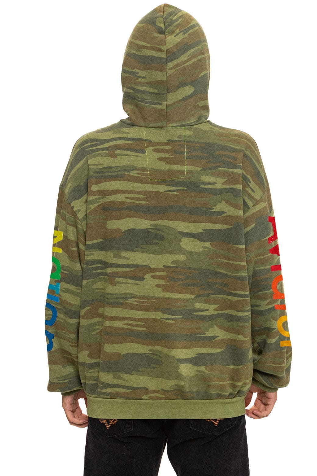 AVIATOR NATION RELAXED VENICE PULLOVER HOODIE - CAMO