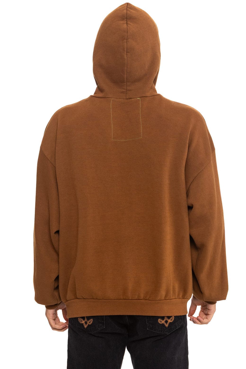 ALL SEASONS RELAXED PULLOVER HOODIE - CINNAMON