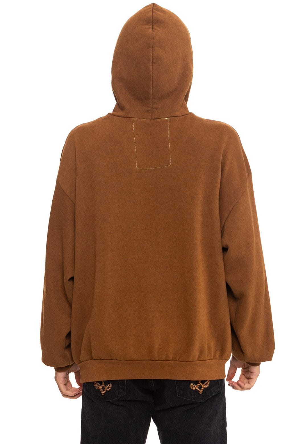 LOCALS ONLY RELAXED PULLOVER HOODIE - CINNAMON