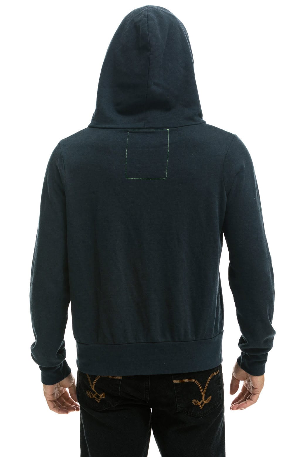 5 STRIPE AMERICA ZIP HOODIE - CHARCOAL // USA