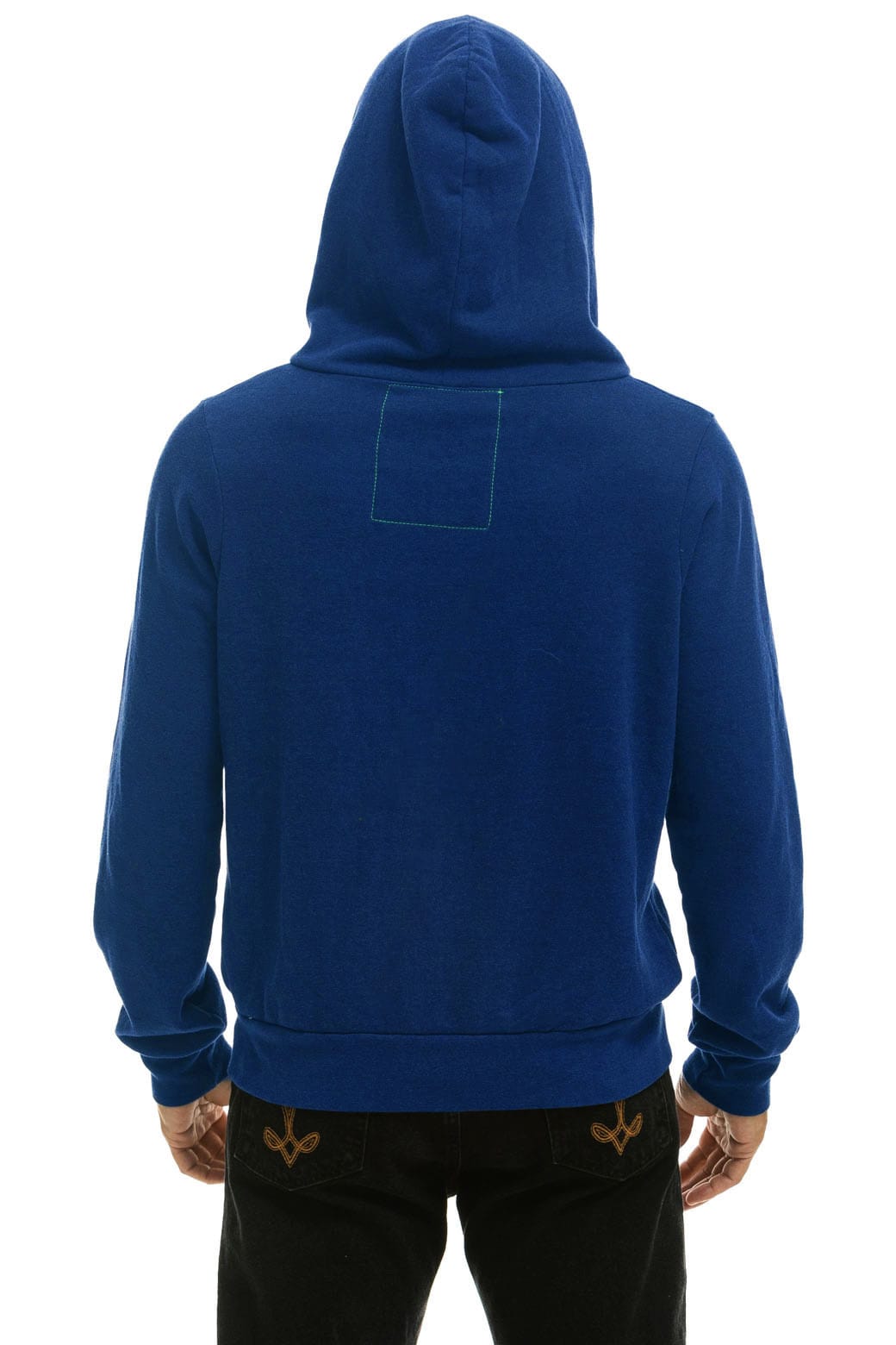 5 STRIPE AMERICA ZIP HOODIE - ROYAL // USA
