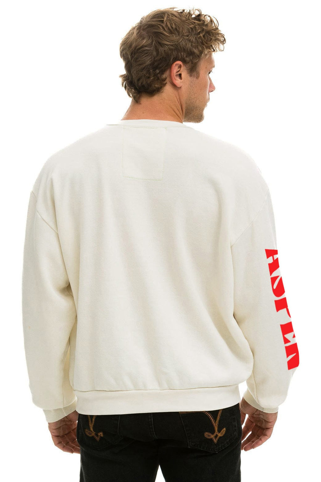 UP IN THE SKY 2026 RELAXED CREW SWEATSHIRT - VINTAGE WHITE