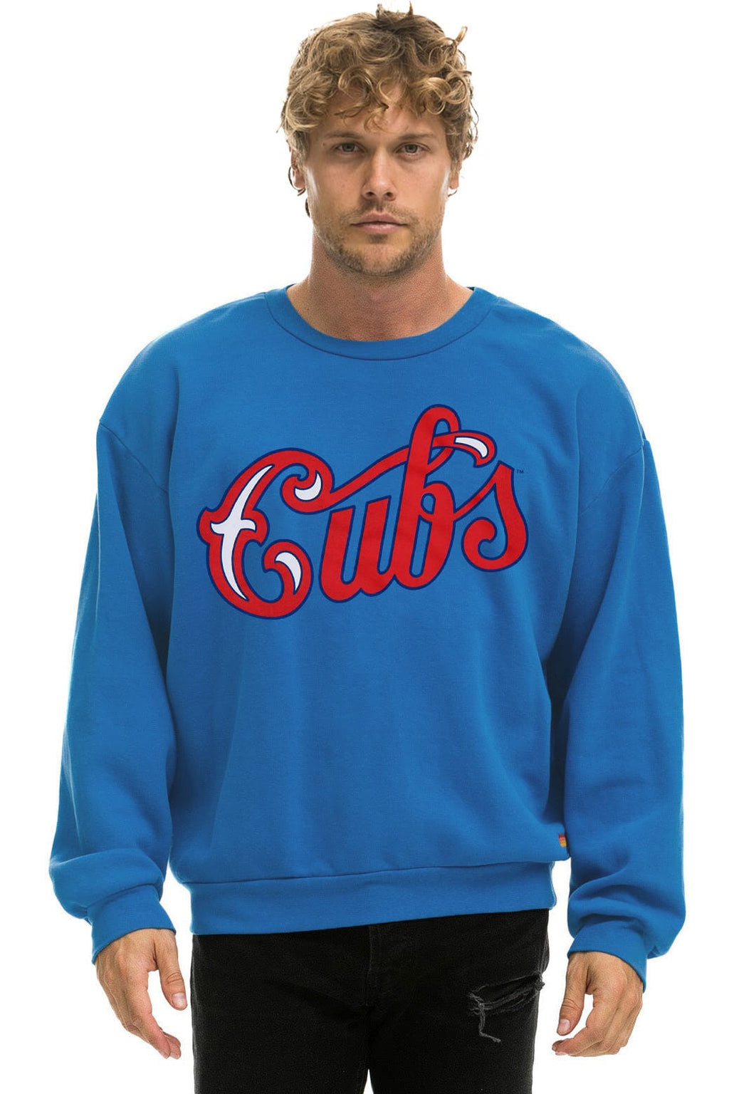 CHICAGO CUBS 2026 RELAXED CREW SWEATSHIRT - COBALT