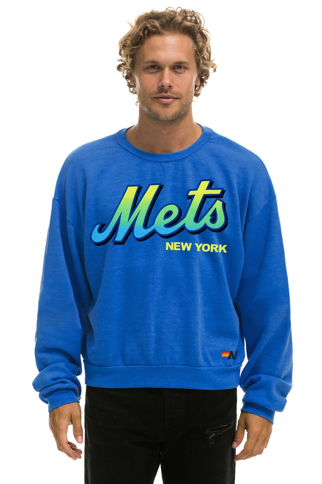 NY METS 2026 RELAXED CREW SWEATSHIRT - OCEAN