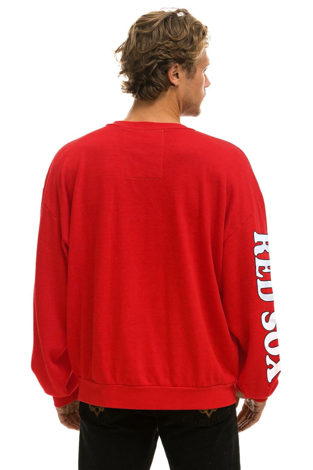 BOSTON RED SOX 2026 RELAXED CREW SWEATSHIRT - RED