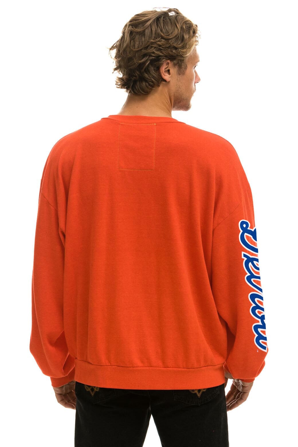 DETROIT TIGERS 2026 RELAXED CREW SWEATSHIRT - ORANGE