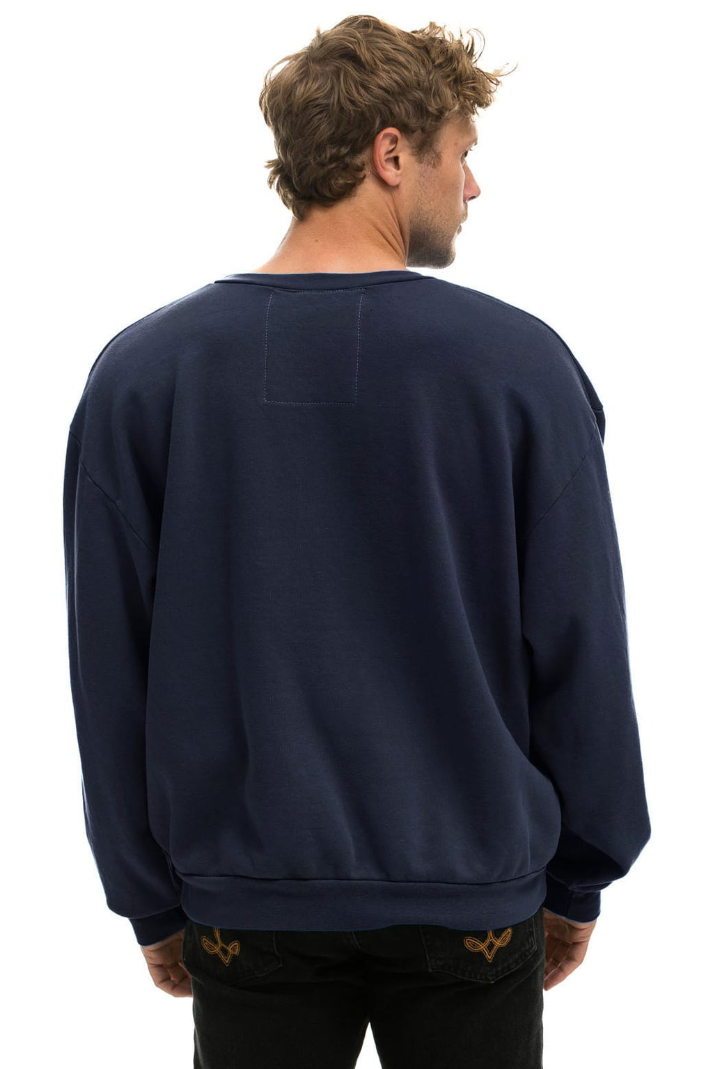 NEW YORK YANKEES 2026 RELAXED CREW SWEATSHIRT - NAVY