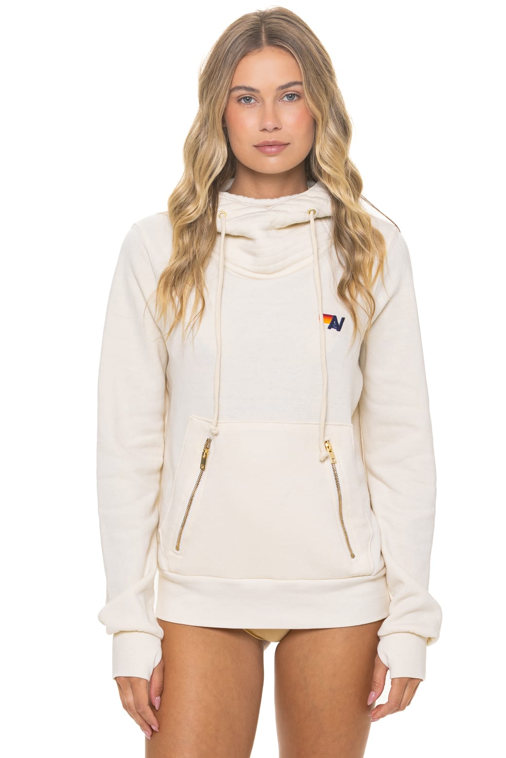 NINJA PULLOVER HOODIE - VINTAGE WHITE
