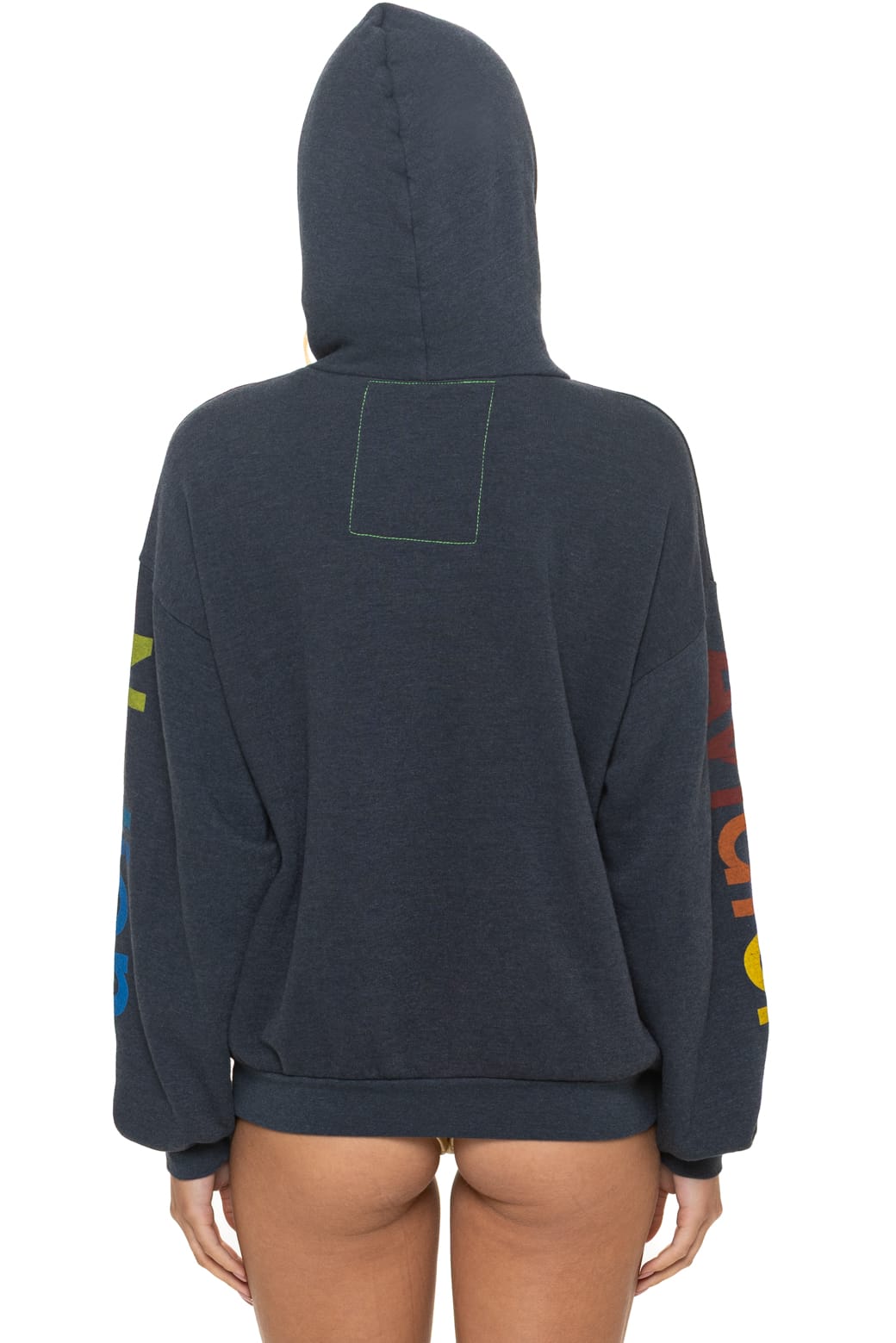 AVIATOR NATION RELAXED VENICE PULLOVER HOODIE - CHARCOAL